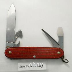 Victorinox red alox Pioneer Swiss Army knife- used, very good condition #9694