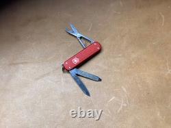 Victorinox set of 5 Steel Silver ALOX Batam, Cadet, Red Classic Soldier 97