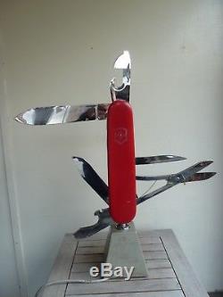 Victorinox swiss army knife shop display sign