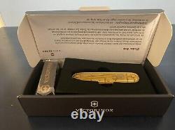 Victorionox 2016 Climber Gold Swiss Army Knife