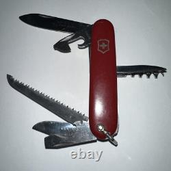 Vintage 1957 1968 Victoria by Victorinox 91mm Huntsman Swiss Army Knife