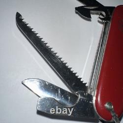 Vintage 1957 1968 Victoria by Victorinox 91mm Huntsman Swiss Army Knife