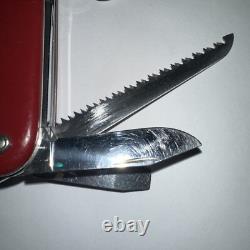 Vintage 1957 1968 Victoria by Victorinox 91mm Huntsman Swiss Army Knife