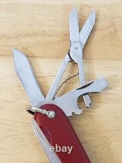 Vintage 1960's Victorinox Backpacker/President (Climber) 91mm Swiss Army Knife