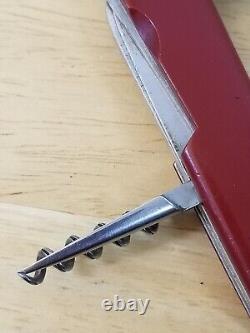 Vintage 1960's Victorinox Backpacker/President (Climber) 91mm Swiss Army Knife