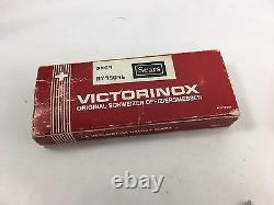 Vintage 1970's Victorinox Swiss Army Knife Sears Packaging In Box Excellent