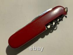 Vintage 1974 or 1975 Victorinox 91mm Ranger Swiss Army knife Tang Error #3997