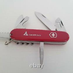 Vintage 1984 Victorinox Red Camper gift swiss army knife set 5303