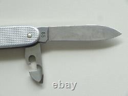 Vintage 1985 Wenger Switzerland Delemont soldier alox Swiss Army Knife Messer 85