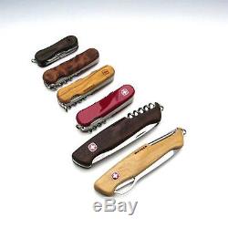 Vintage 2013 Wenger United Woods 6 Pc Swiss Army Knife Set Limited Edition MIB
