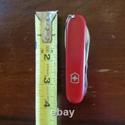 Vintage 9 Victorinox Swiss Army Knife 13 Tools Screwdrivers/Tweezers/Toothpick