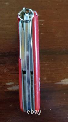 Vintage 9 Victorinox Swiss Army Knife 13 Tools Screwdrivers/Tweezers/Toothpick