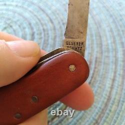 Vintage Antique Pre WW1 Victorinox Elsener Schwyz Swiss Army Pocket Knife