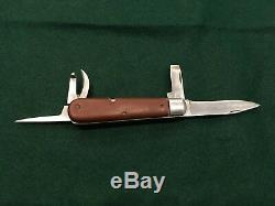 Vintage Elsener Schwyz Soldier Swiss Army Knife Rare