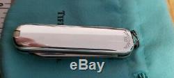 Vintage Estate Tiffany & Co. 1837 Sterling Handle Swiss Army Knife 5-in-1