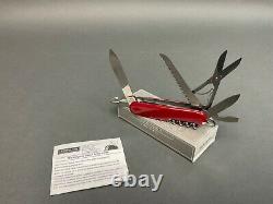 Vintage Huntsman Victorinox VICTORIA Officier Suisse Swiss Army Knife in BOX