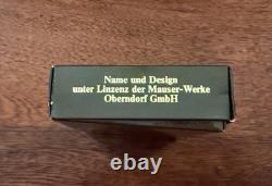 Vintage Mauser Victorinox Swiss Army Multi-tool Folding Knife 3 Blade Black NOS