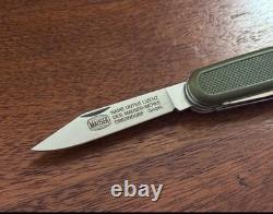 Vintage Mauser Victorinox Swiss Army Multi-tool Folding Knife 3 Blade Black NOS