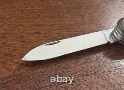 Vintage Mauser Victorinox Swiss Army Multi-tool Folding Knife 3 Blade Black NOS