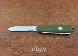 Vintage Mauser Victorinox Swiss Army Multi-tool Folding Knife 3 Blade Black NOS