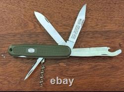 Vintage Mauser Victorinox Swiss Army Multi-tool Folding Knife 3 Blade Black NOS