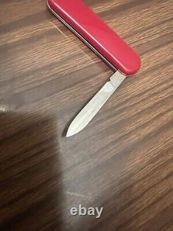 Vintage NOS Victorinox Rare Prince Variant Swiss Army Knife In Original Box