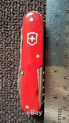 Vintage Rare Swiss Army Victorinox Armee Suisse Pocket Knife Inoxyd Sak
