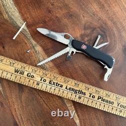Vintage Rare VICTORINOX Swiss Army Knife Multi Tool Black