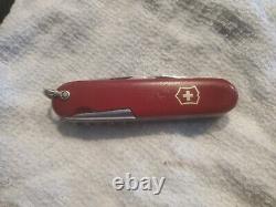 Vintage Rare Victorinox Swiss Army Knife With Bail No Rust 1950-73