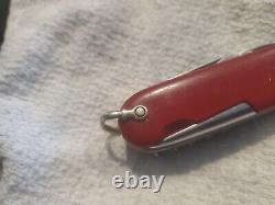 Vintage Rare Victorinox Swiss Army Knife With Bail No Rust 1950-73