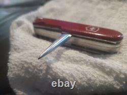 Vintage Rare Victorinox Swiss Army Knife With Bail No Rust 1950-73