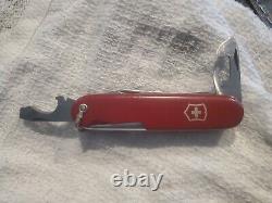 Vintage Rare Victorinox Swiss Army Knife With Bail No Rust 1950-73