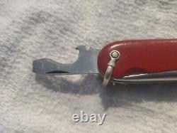 Vintage Rare Victorinox Swiss Army Knife With Bail No Rust 1950-73