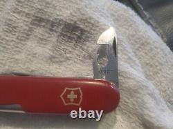 Vintage Rare Victorinox Swiss Army Knife With Bail No Rust 1950-73