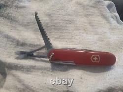 Vintage Rare Victorinox Swiss Army Knife With Bail No Rust 1950-73