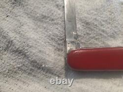 Vintage Rare Victorinox Swiss Army Knife With Bail No Rust 1950-73