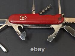 Vintage Rare Victorinox Swiss Army Knife With Long Nail File Bail 1952-73 (READ)