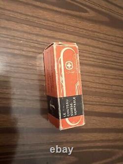 Vintage Rare Wenger LL Bean Swiss Army Knife In Original Box Nomad With Scaler