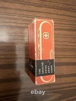 Vintage Rare Wenger LL Bean Swiss Army Knife In Original Box Nomad With Scaler