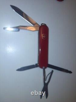 Vintage Retired Victorinox 74mm Executive Multi-Function Swiss Army Knife