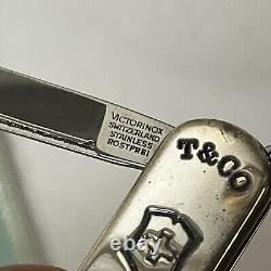 Vintage Sterling Silver Tiffany Co Victorinox Rostfrei Swiss Army Knife RHM