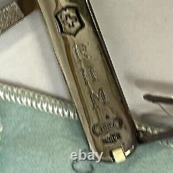 Vintage Sterling Silver Tiffany Co Victorinox Rostfrei Swiss Army Knife RHM