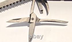 Vintage Suisse Wenger Allsport Wengerinox Swiss Army Knife Multitool with Bail