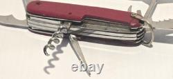 Vintage Suisse Wenger Allsport Wengerinox Swiss Army Knife Multitool with Bail