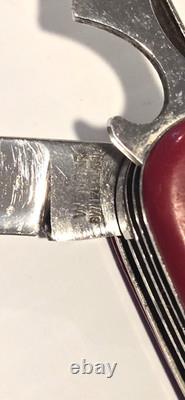Vintage Suisse Wenger Allsport Wengerinox Swiss Army Knife Multitool with Bail