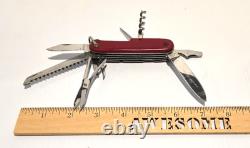 Vintage Suisse Wenger Allsport Wengerinox Swiss Army Knife Multitool with Bail