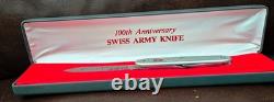 Vintage Swiss Army Knife-100th Anniversary Wenger Delemont withJahre Stamp