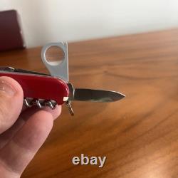 Vintage Swiss Army Knife Victorinox Champion Model 1.5793 With Box & Paper Diagram