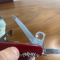 Vintage Swiss Army Knife Victorinox Champion Model 1.5793 With Box & Paper Diagram