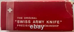 Vintage Swiss Army Knife Victorinox Victoria Suisse Officier NEW IN BOX
